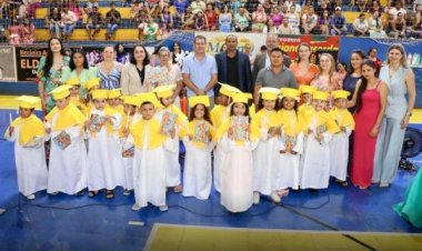 Formatura da Educação Infantil em Eldorado emociona com homenagem ao pequeno Bernardo Andrade de Souza