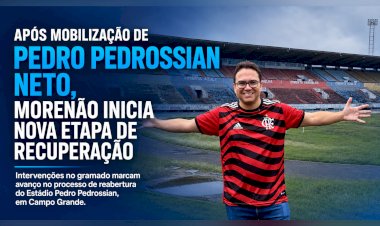 APÓS MOBILIZAÇÃO DE PEDRO PEDROSSIAN NETO, MORENÃO INICIA NOVA ETAPA DE RECUPERAÇÃO