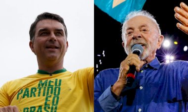 LULA E FLÁVIO BOLSONARO CONCENTRAM DISPUTA NA RETA FINAL DO PRIMEIRO TURNO