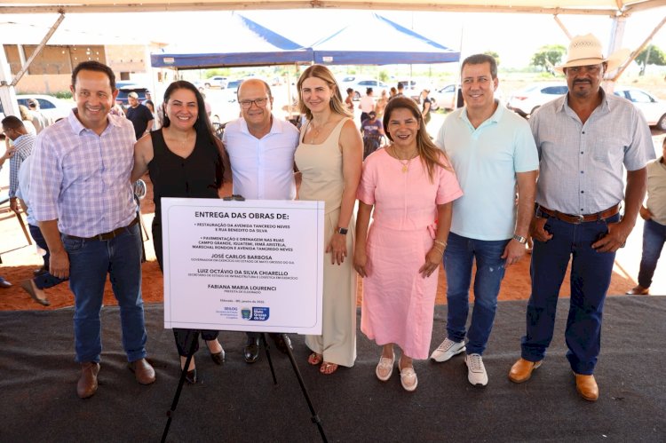 GOVERNO DO ESTADO INAUGURA OBRAS E ANUNCIA NOVOS INVESTIMENTOS EM ELDORADO