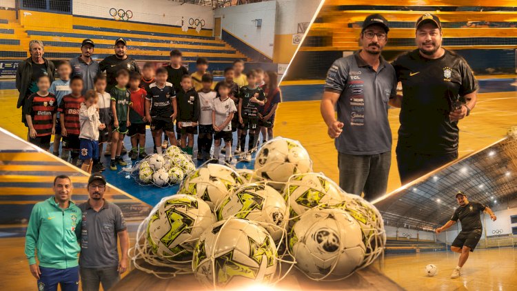 INOVAR CLIMATIZAÇÃO DOA 12 BOLAS PARA CATEGORIAS INFANTIS DE FUTSAL E FUTEBOL EM ELDORADO